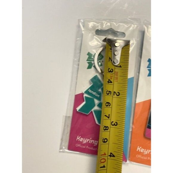 Official London 2012 Olympic Key Chain Lot 2 Big Ben & Games Logo - Picture 3 of 8